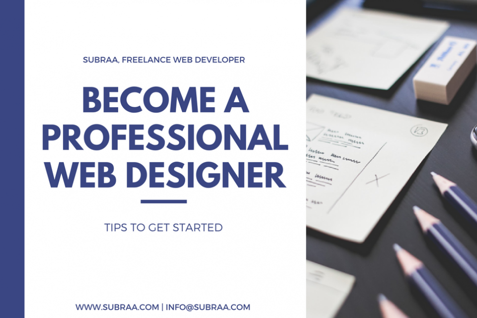 Subraa  Freelance Web Designer and Logo Designer in Singapore